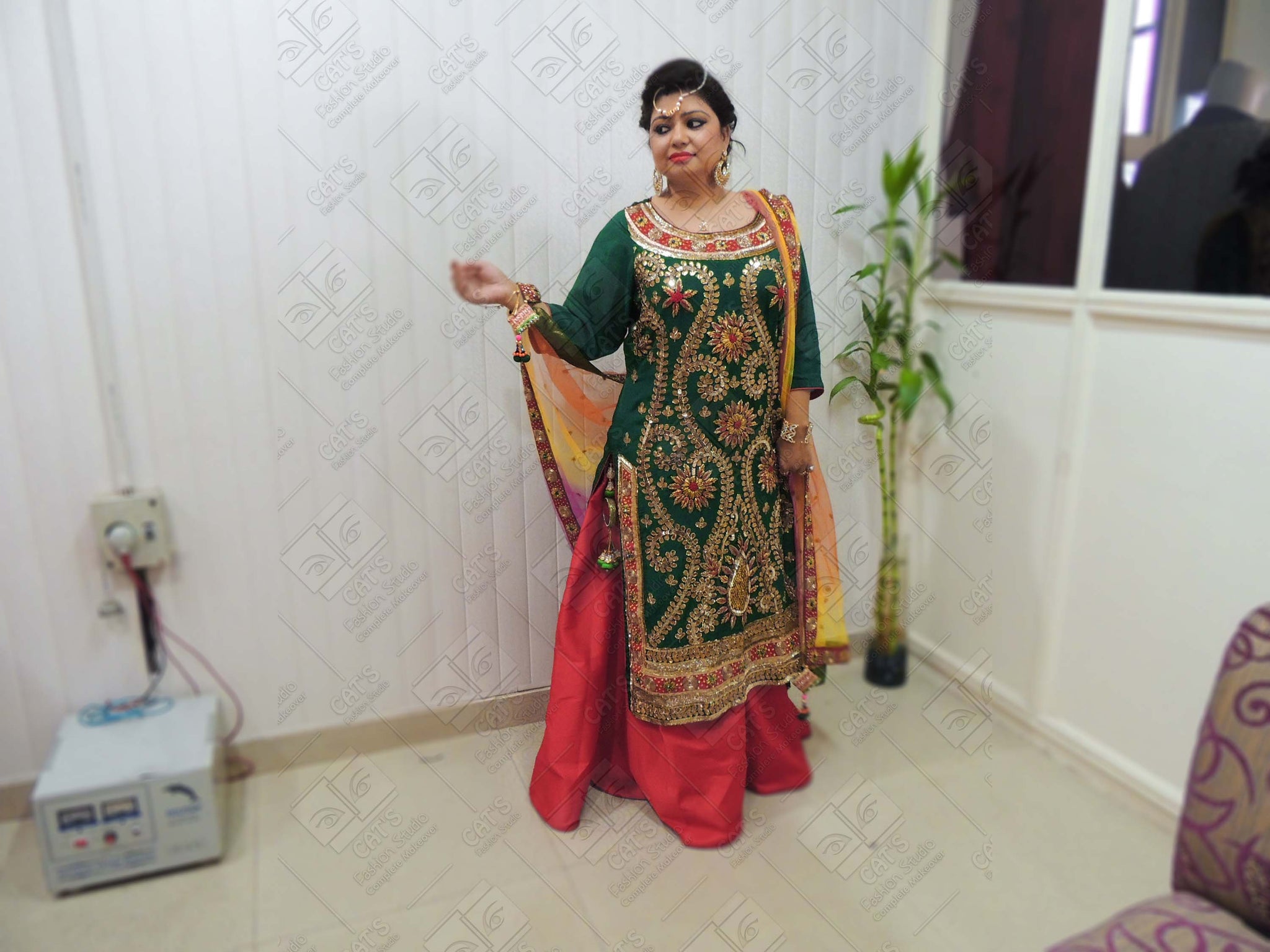 Punjabi Sharara Suit #shararasuit #Jago suit #haldiceremony suit # |  Instagram